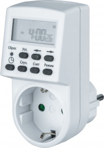 Navigator таймер электрон. роз. 16А 3500Вт неделя NTR-E-S01-WH 61555