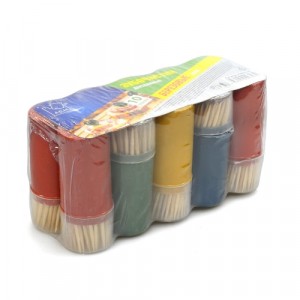 Зубочистки в баночке  80шт, Extra, арт.KWN210D