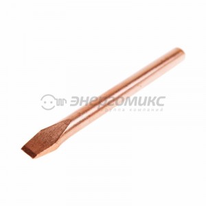 Rexant Жало медное O5.8 для паяльников 65Вт (тип: клин) цена за шт (5!), 12-9943