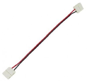 Ecola Коннектор 15см зажим-зажим 2-х конт SMD3528 (цена за уп. 3шт.) SC28C2ESB