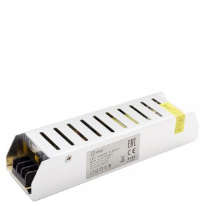 Apeyron/OGM Блок питания для св/д лент (слим-метал) 12V 75W IP20 65A 160x40x30мм PS3-48