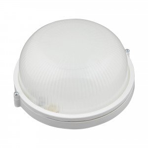 Uniel св-к св/д влагозащит. ЖКХ 8W(600lm) 4000K 4K круг белый 188x80 ULW-K21A 8W/4000K IP54 WHITE