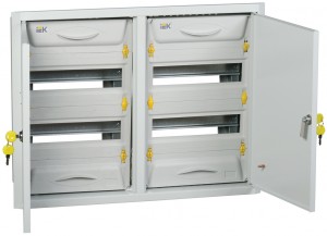 IEK корпус металлический ЩРв-2х24з-1 36 IP31 "UNIVERSAL"