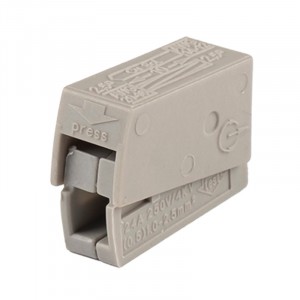 Jazzway клемма проходная СМК 224-101 1х(0,5-2,5мм2) 24А , для свет. PTC-2P (уп.100шт, цена за шт)
