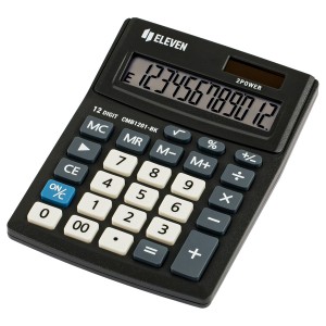 Калькулятор настольный Eleven Business Line CMB1201-BK, 12 разрядов,102*137*31мм, черный Арт.339196