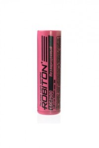 Ак-р Robiton 18650 2500mAh LGC2500 без защиты 20А, 13567