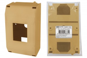 TDM бокс КМПн 1/4 на 4 мод. для наружной установки ЭКО Сосна пласт. IP20 SQ0907-0502