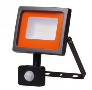 Jazzway прожектор св/д 30W(2250lm) 6500K 6K 140x187x47 IP54 с д.движ. SMD PFL-SC-sensor .5001411
