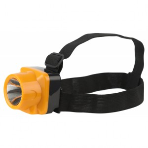 Трофи фонарь налобный TG1 1W (80lm) акк. (0.5Ah), луч 50м, 7 ч раб. 4991 (5 шт.)