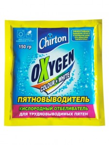 Кислородный отбеливатель - пятновыводитель (порошок) Чиртон Оксиджен 150гр CHIRTON(КРД, СПб 6!)