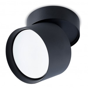 SmartBuy св-к св/д накладной GX53 СПОТ 82,5x80мм черный IP20 SBL-TS2001-GX53-b