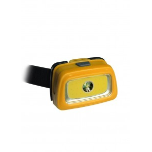 Космос фонарь налобный H3WDS-COB (3xR03) 1св/д COB 3W (240lm) +1св/д 1W (100lm), жёлтый/пласт,3 реж, (5 шт.)