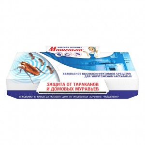 От тараканов ловушка клеевая ДОМИК 1шт (25гр.) Машенька