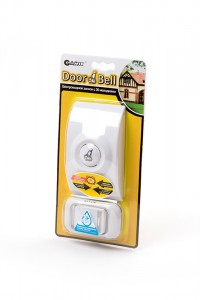 Garin Doorbells Ella звонок беспроводной, 100м, 36 мелодий, 2xАА/R6, водонепрониц. кнопка
