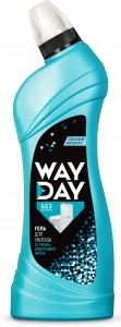 Гель чистящий д/унитаза 700мл. «Эффект чистоты» без хлора WayDay