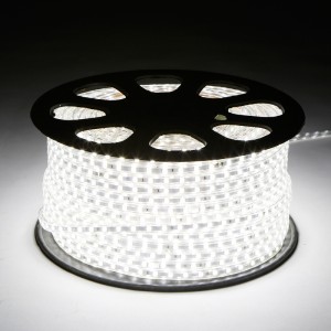 General лента св/д 220V 14.4W/m 60led/m IP67 6500К 6К герм 50м цен за 1м GLS-5050-60-14.4-220-IP67-6