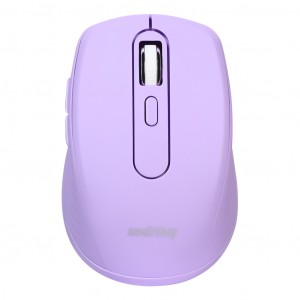 Мышь беспроводная беззвучная Smartbuy 611AG лиловая (SBM-611AG-V) / 40
