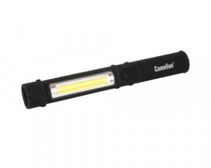 Camelion фонарь кемпинговый LED51521 (3xR03 не в компл) 1 св/д 1W(45lm)+COB(45lm), 2 реж., магнит BL