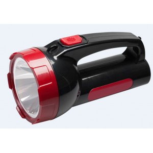 Космос фонарь-прожектор 9105WLED (акк. 4V 2Ah) 1св/д 5W (280lm), чёрный/пластик,, 2 режима (2 шт.)