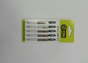 3-ON Пилки для электролобзика (HCS EU 75х2,5мм.) T-101В (дер., ламин.,точн.рез.), (5шт), 15-04-012