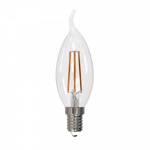 Uniel Sky свеча на ветру CW35 E14 11W(900lm 360°) 4000K 4K филамент 35x120 LED-CW35-11W/4000K/E14/CL