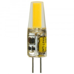 Feron G4 12V 3W(230lm) 2700K 2K COB силикон 36x10 JC LB-424 51170