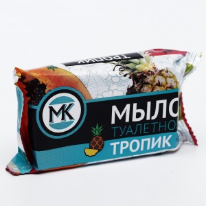 Мыло туалетное Тропик 90гр в цв.обертке МК