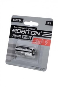 Э/п Robiton CR123A BL1, 13263
