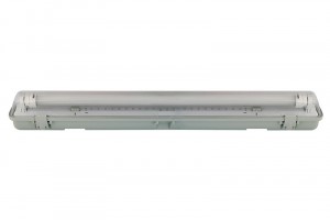 Ultraflash св-к ЛСП (корпус под св/д лампу) 1x9W прозрачн. 658x98 пластик LML-0404-11 C01 IP65