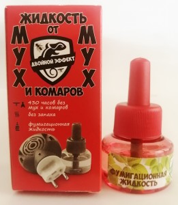 Migan Двойной эффект Жидкость От мух и комаров  30мл. (430 часов) б/запаха арт.Я-1782