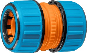 Муфта GRINDA PROLine ремонтная, шланг-шланг, 1/2", ударопрочный пластик с TPR zu8-426442_z01