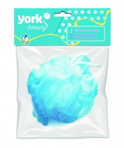 Мочалка-шар для тела 48гр, d=12см, 015100 York
