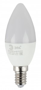ЭРА ECO свеча B35 E14 6W(480lm) 4000K 4K 110x37 B35-6w-840-E14  7060