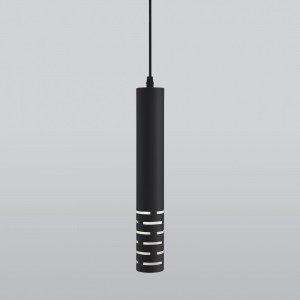 Elektrostandard св-к подвес. GU10 DLN003 MR16 черный матовый 55x55x350 IP20 a046062