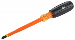 IEK ARMA2L 5 Отвертка диэлектрическая крест. PZ3х150 Т3, до 1000В A2L5-SC30-T3-PZ-30-150
