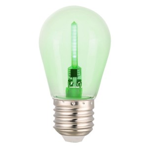 General Лампа св/д шар G45FB 230 E27 5W зеленый 45x86 д/гирлянды Белт Лайт (нитевидная) FLASH 661502