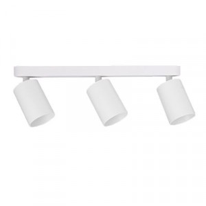 Jazzway св-к накладной под лампу 3xGU10 3х15W 55x82x140 белый IP20 PDL-R .5049369
