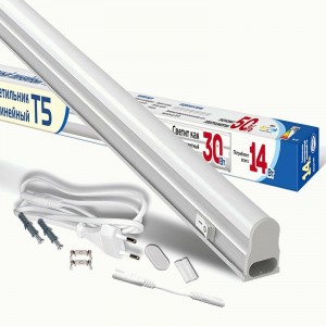 IONICH св-к св/д линейный T5 14W(1260lm) 4000K 4K 1150x23x33 выкл(шнур с вилкой) IP40 ILED-COCB 1571