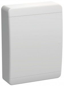 IEK TEKFOR бокс (корпус) пластик. ЩРН-П-24 мод. навесной, белая дверь IP41
