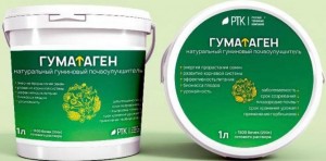 Торфяная поляна Гуматаген 1л. (гуминовый улучшитель почвы)