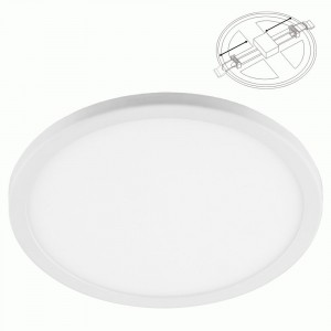 Feron св-к встр. св/д даунлайт под любое отверстие d50-160 14W(1120lm) 2700K 2K 175х20 AL508 41566