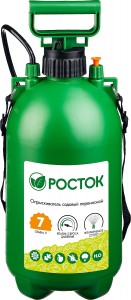 Опрыскиватель РОСТОК, переносной, пластик колба, 7л zu425117