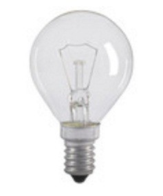 IEK G45 E14 40W шар прозр.  LN-G45-40-E14-CL
