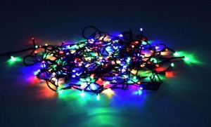 Ecola гирлянда-нить 160LED RGBW, 10м, 8 реж.,зелен.провод с вилкой 220V IP20 N2GM10ELC