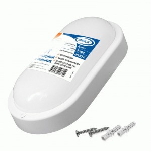 IONICH св-к св/д ЖКХ 8W(650lm) 4000K 4K IP65 овал 160x90x46 ILED-SMD2835-СПП 1464