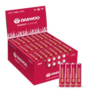 Э/п Daewoo  Energy Alkaline LR03/286  4S