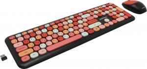 Комплект клавиатура+мышь мультимедийный Smartbuy 666395 черный (SBC-666395AG-K) /10