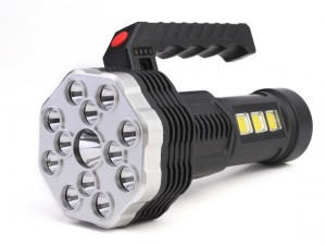 Ultraflash фонарь ручной LED51537 (акк. 4V 0.4Ah) 16LED+COB 3W, черн/пласт, 4 реж, micro-USB, бокс