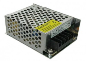 Ecola Блок питания для св/д лент 12V 38W IP20 80х60х33 (интерьерный) B2L038ESB