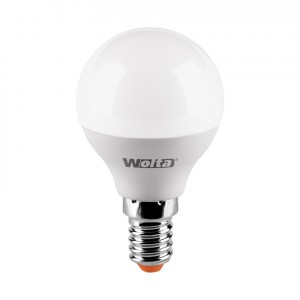 Wolta лампа св/д шар G45 E14 7,5W(625Lm) 6500K 6K 81X45 25W45GL7.5E14